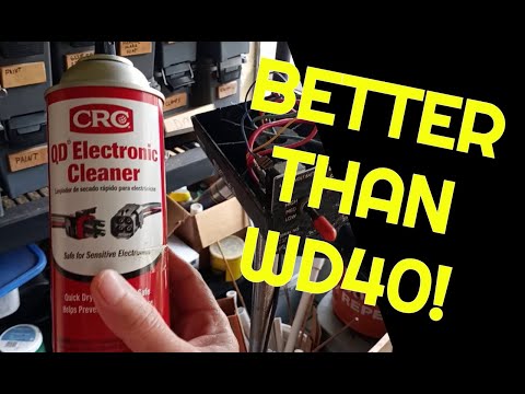 WD40 is not for Everything Use CRC Cleaner for electronic switches