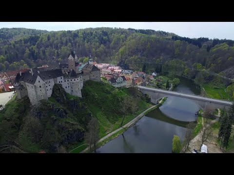 Die Burg 🏰 Loket❤️in Tschechien🇨🇿