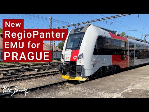 TRIP REPORT | New RegioPanter EMU for Prague | Kralupy nad Vltavou - Praha
