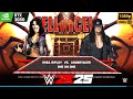 The Undertaker Vs Rhea Ripley Hell In A Cell Intergender Match Full HD Super Finisher Showdown