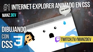 Internet Explorer animado con CSS
