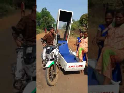 Bike ambulance in India.#shorts #health #bike #ambulance #andrapradesh #telugu