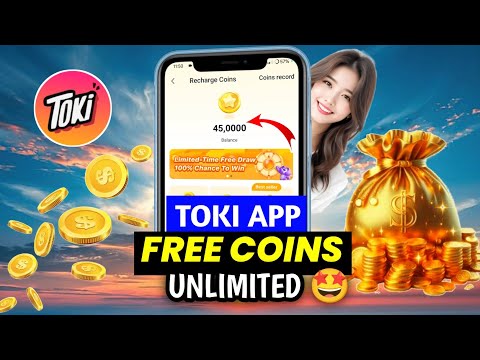 toki app free chat kaise kare 🤩 | toki app unlimited coins 😍 | toki app free coins