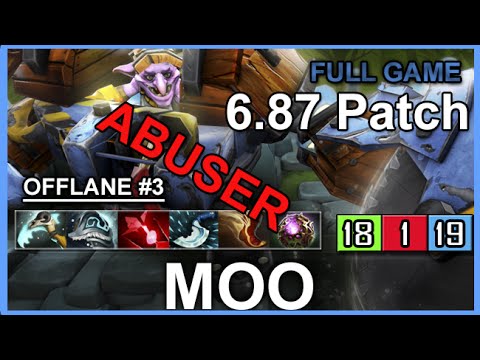Moo Timbersaw 6.87 | ABUSER | Full Game