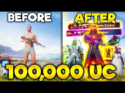 I spent $100,000 UC on a NEW ACCOUNT and got...