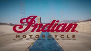 L.A. River Drone Shoot for Indian Motorcycles