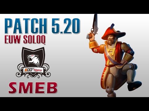 KOO Smeb - Gangplank Top Lane - EUW SoloQ