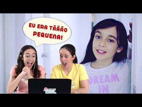 REAGINDO AO CLIPE DE CHEIRO DE CARINHO 5 ANOS DEPOIS ★ Minha Primeira Música | Especial Dia das Mães