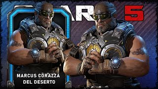 GEARS 5 - MARCUS DESERT ARMOR GAMEPLAY