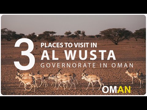Top Three Places to Visit in Al Wusta Governorate - Oman