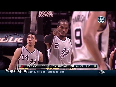 Kawhi Leonard Full Highlights Spurs vs Blazers 2015.01.16 - 20 Pts, 5 Ast, 4 Reb - Project Spurs