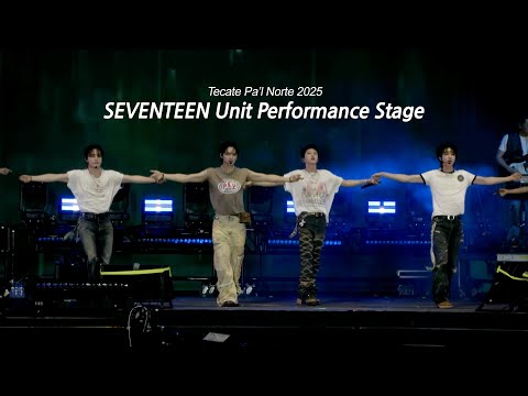 SEVENTEEN (세븐틴) - 동갑내기 (96ers) + Water + Rain + 청춘찬가 (Cheers to youth) @ Tecate Pa’l Norte 2025
