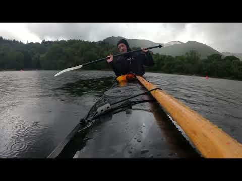 C to C roll n a sea Kayak