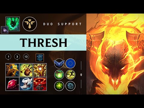 Thresh Support vs Janna - EUW Diamond Patch 26.01