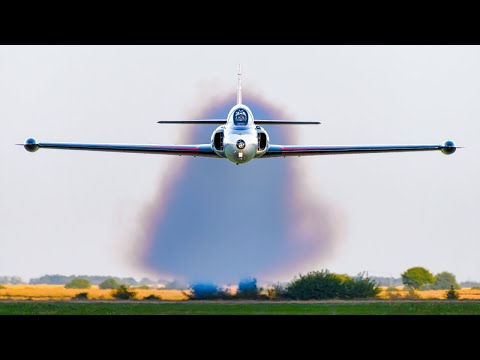 AMAZING Stunts With 57 YEAR OLD PLANES! | Soko Galeb G-2 Flying Display - Galeb Team