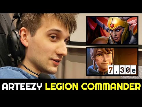 ARTEEZY 7.30e Legion Commander — Unexpected Pick vs MARCI Dota 2