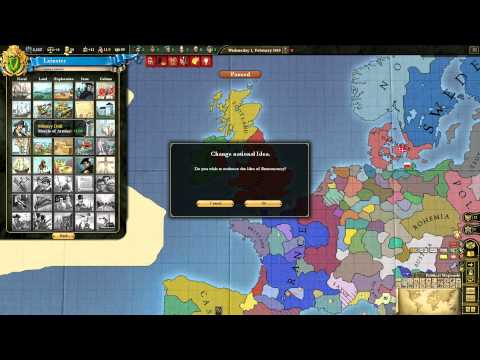 Let's Play Europa Universalis III 3 Divine Wind Ireland 01 HD