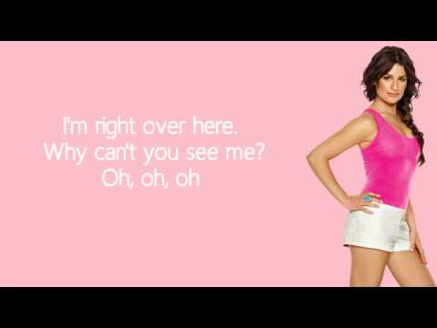 Ashley Tisdale ft. Lea Michele - Dancing On My Own / Lyrics