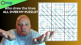 Lines All Over My Puzzle!