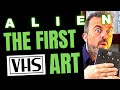 The First Ever VHS Release Of Alien The Ultimate Alien Iconic Cover