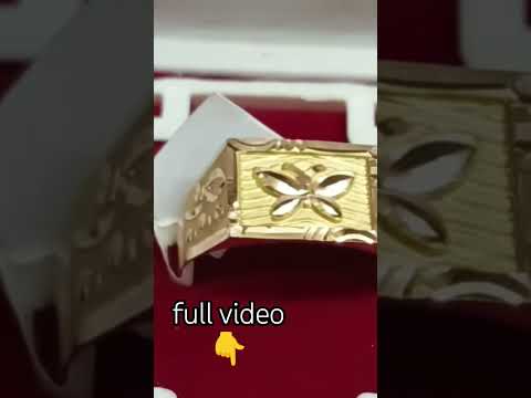 New Gold Rings for Men ✨ Stylish Gent’s Ring Collection 💍 #insjewellery