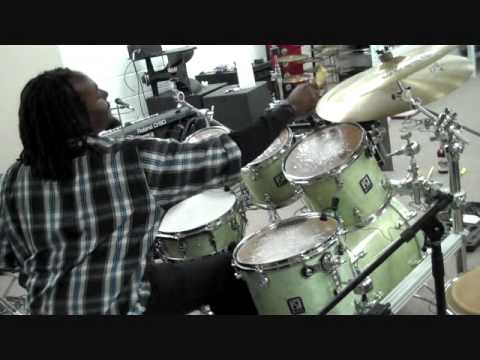 Lester Wallace and Daniel Reid at EAST COAST DRUMS