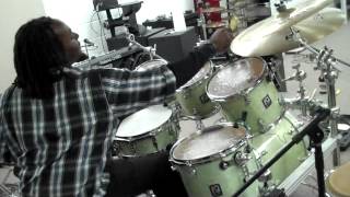 Lester Wallace and Daniel Reid at EAST COAST DRUMS