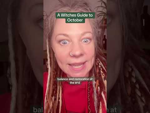 October energy 🌙 Samhain, ancestor magick, moons & protection rituals for witches. #witchyseason