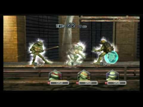 teenage mutant ninja turtles smash up wii mission 2
