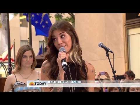 Christina Perri ft  Jason Mraz ,HD, Distance,Live, Today Show  2012  ,HD 720p