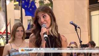 Christina Perri ft  Jason Mraz ,HD, Distance,Live, Today Show  2012  ,HD 720p