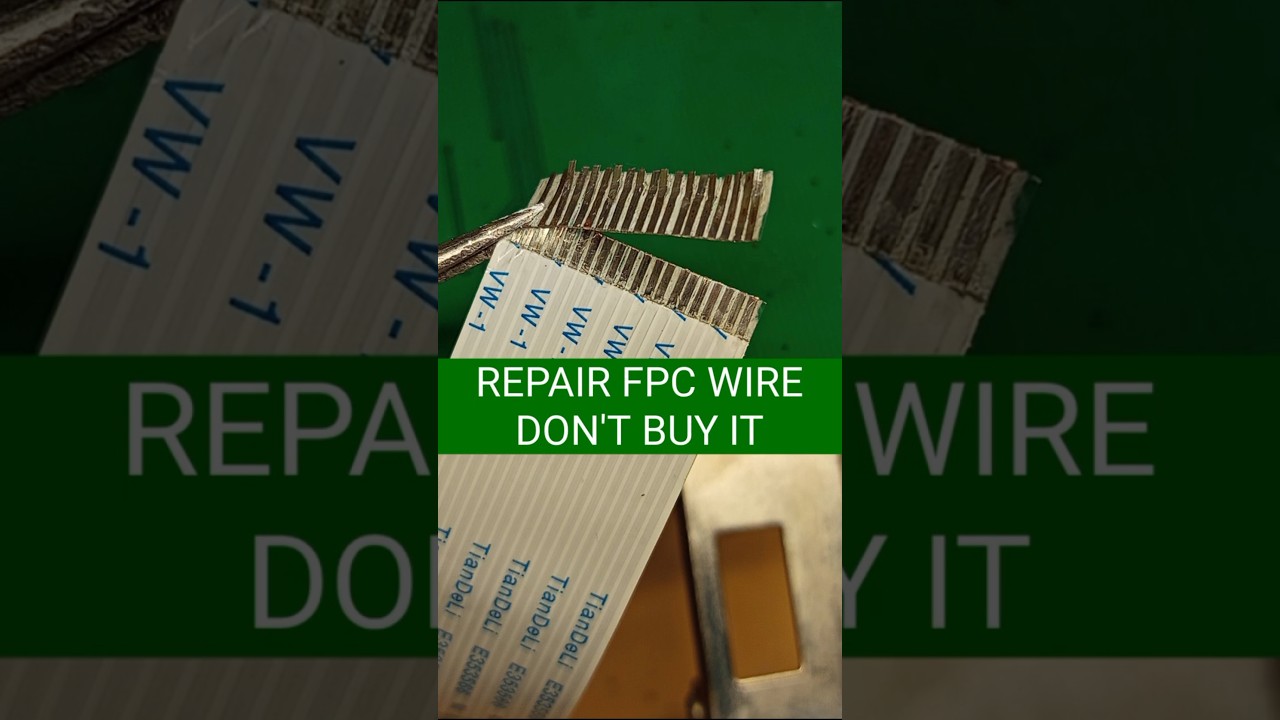 fix fpc flat cable wire don't buy it first