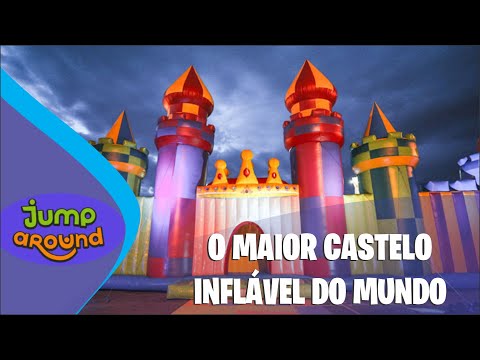 Visitamos o Jump Around o Maior CASTELO INFLÁVEL da América Latina