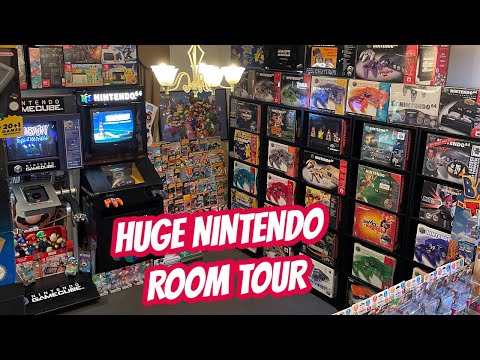 *INSANE* Nintendo Room Tour - Australia's Biggest Nintendo 64 Console Collection