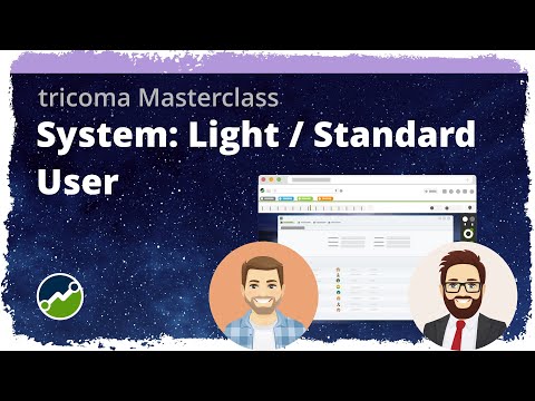 tricoma Masterclass - System: Light  / Standard User - #software #benutzer #user #userlevel #wawi