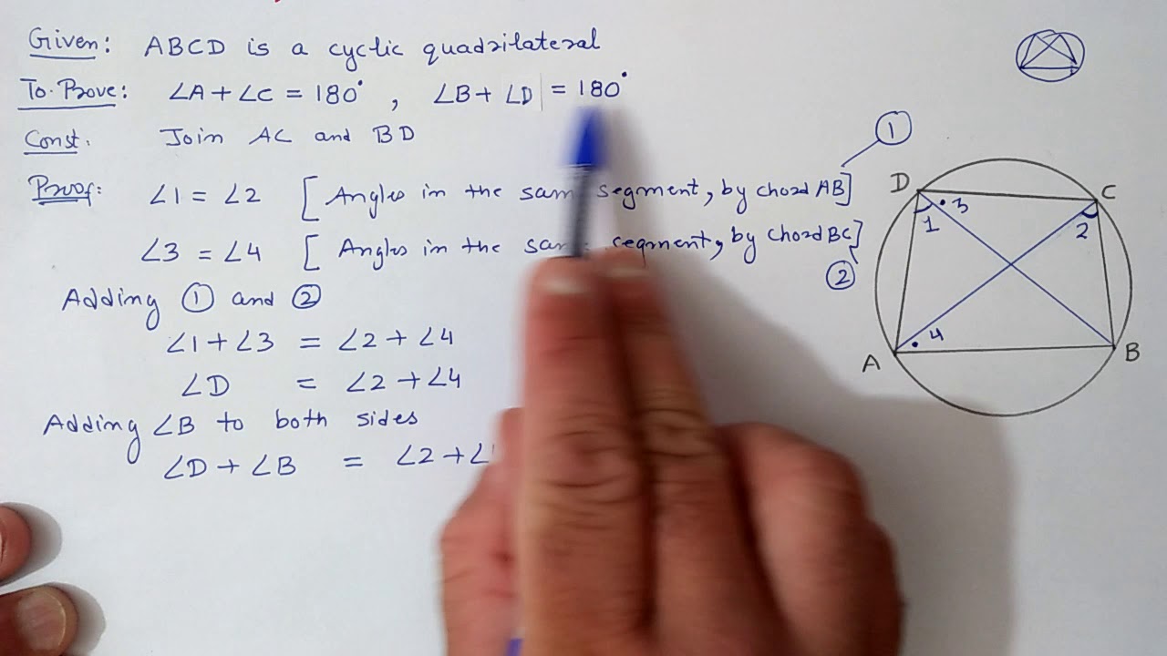 Theorem:10.11 Chapter:10 Circles | Ncert Maths Class 9 | Cbse