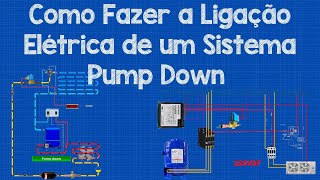 Esquema Elétrico do Sistema Pump Down - Como Fazer a Ligação Elétrica de um Sistema por Recolhimento