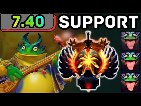 🔥 NEW PATCH 7.40 NEW HERO LARGO SUPPORT ?! | DOTA 2 GAMEPLAY 🔥