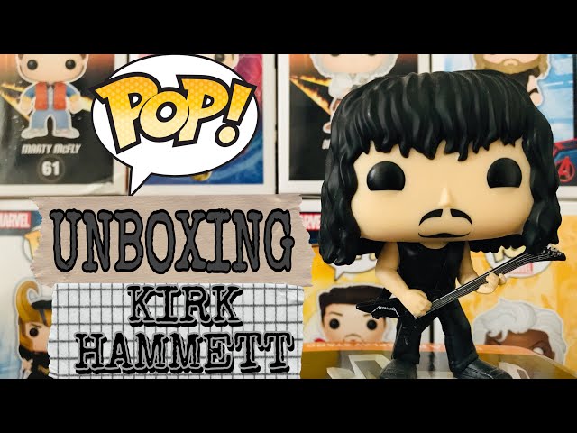 Vídeo relacionado con Funko Pop! Rocks: Metallica - Kirk Hammett - (72S) - Figura de Vinilo Coleccionable - Idea de Regalo - Mercancia Oficial - Juguetes para Niños y Adultos - Music Fans - Muñeco para Coleccionistas