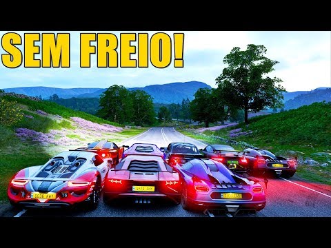 NO BRAKES - FORZA HORIZON 4 ONLINE - GAMEPLAY