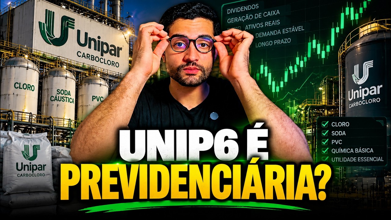 A UNIPAR CARBOCLORO ESTÁ BARATA DEMAIS PARA IGNORAR? UNIP6 PARA DIVIDENDOS? UNIP6 EM QUEDA É CILADA?