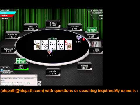 Al Spath Poker (Coaching) Lessons: Micro Limits – Winning Strategies Lesson (#13)