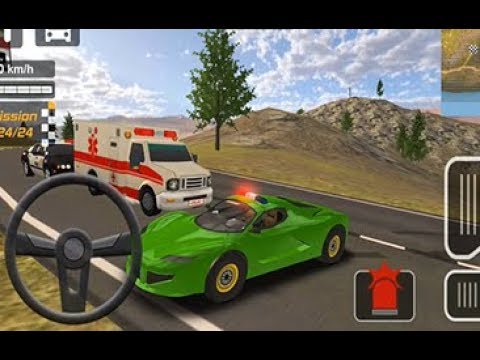 Police Drift Car Driving | Green Luxury Police Car Unlocked - Android GamePlay FHD