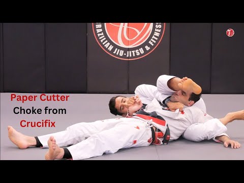 Paper Cutter Choke from Crucifix | Cobrinha BJJ