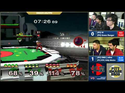 FPVI Doubles - Green Ranger & VI Vs. EMG | n0ne & XTR | Eddy Mexico - SSBM Pools - Smash Melee