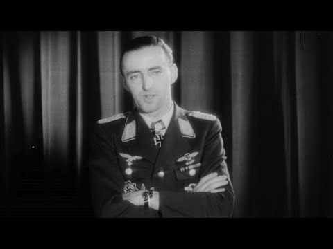 Interview with Luftwaffe ace Hermann Graf (July 14, 1943) [ENG Sub]