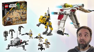 LEGO Star Wars V-19 Torrent & 327th Battle Pack official reveals, prices, my thoughts! #NotSponsored