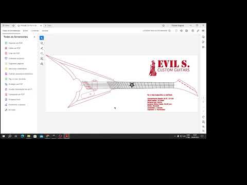 COMO CRIAR UM GABARITO (COMPLETO) - HOW TO CREATE A GUITAR TEMPLATE