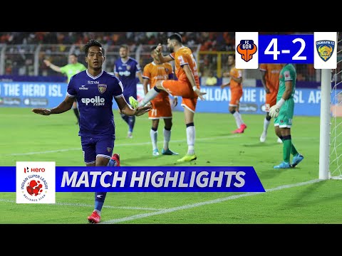 FC Goa 4-2 Chennaiyin FC (Agg: 5-6) - Hero ISL 2019-20 Semi-Final 1 (2nd Leg) Highlights