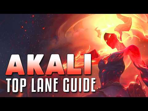 The BEST Akali TOP LANE Guide For BEGINNERS